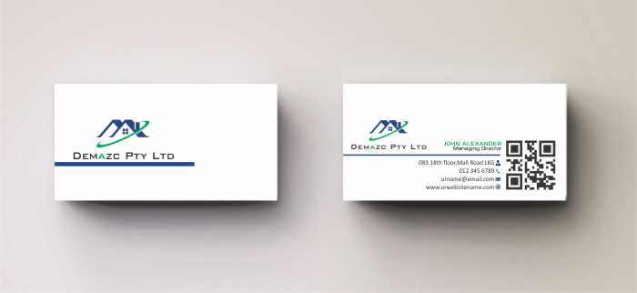 Business Card Design by AwsomeD for demazc Pty Ltd | Design #3487911