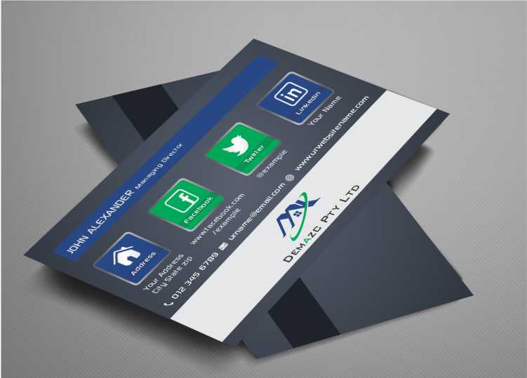 Business Card Design by AwsomeD for demazc Pty Ltd | Design #3487921