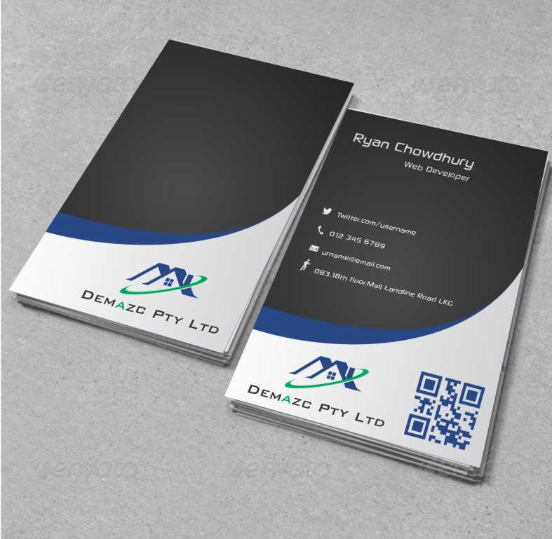 Design de Carte de Visite par AwsomeD pour demazc Pty Ltd | Design #3487923