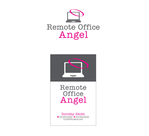 Remote Office Angel | Logo Design by Thomas DeHart
