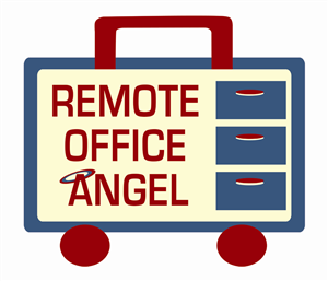 Diseño de Logo por daduncan para Remote Office Angel | Diseño: #3539757