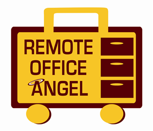 Diseño de Logo por daduncan para Remote Office Angel | Diseño: #3539767