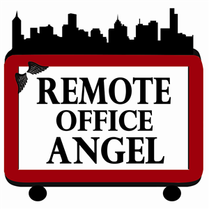 Diseño de Logo por daduncan para Remote Office Angel | Diseño: #3540158
