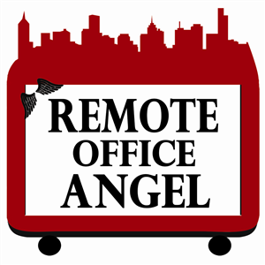 Diseño de Logo por daduncan para Remote Office Angel | Diseño: #3540163