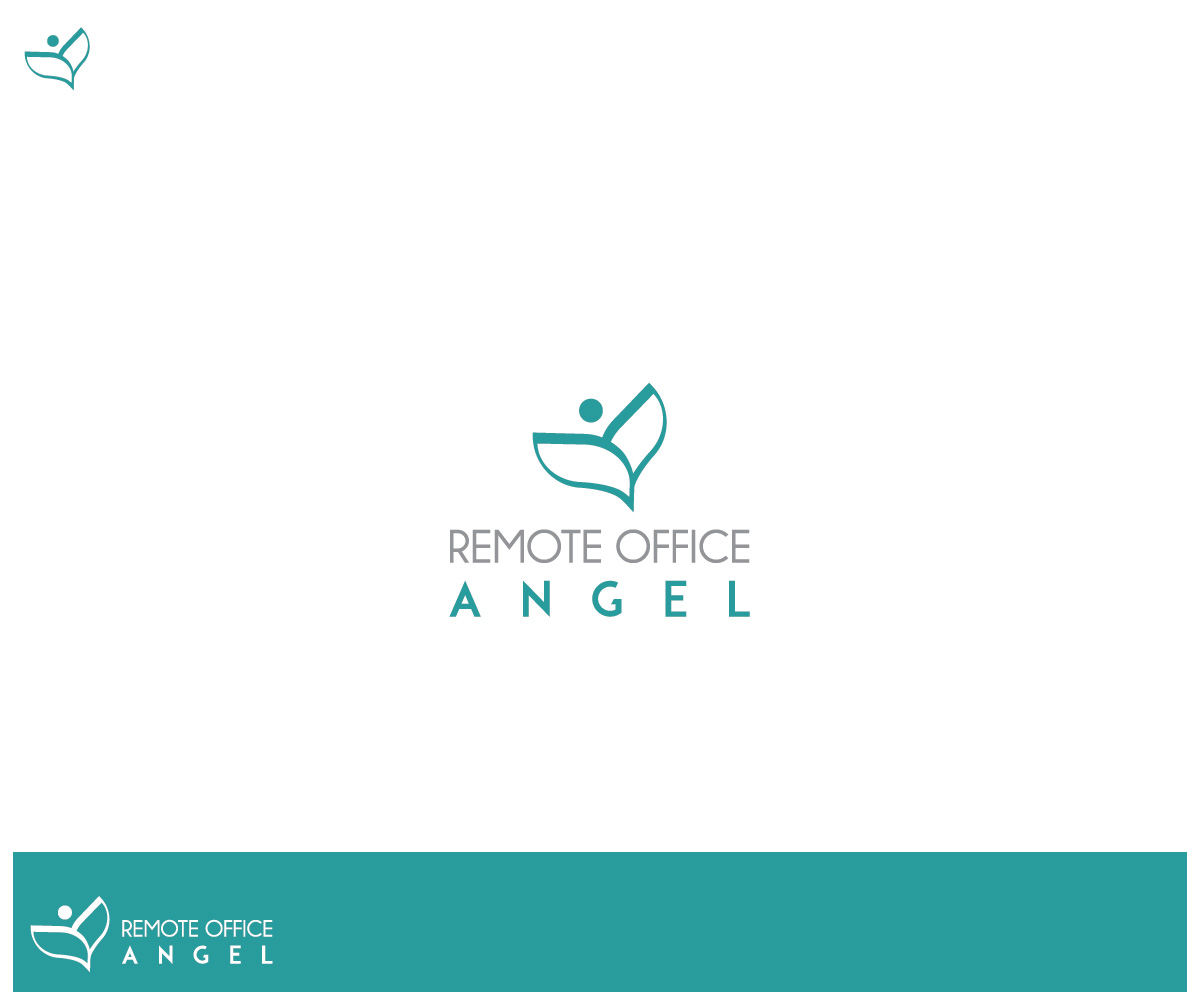 Logo Design by Alexandra for Remote Office Angel | Design #3543586