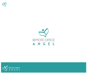 Remote Office Angel | Logo Design by Alexandra