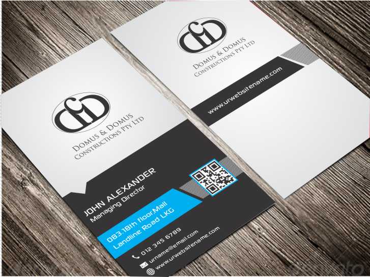 Diseño de Tarjeta de Presentación por AwsomeD para Domus & Domus Constructions Pty Ltd | Diseño #3497820