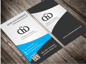 Business Card Design by AwsomeD for Domus & Domus Constructions Pty Ltd | Design: #3497823