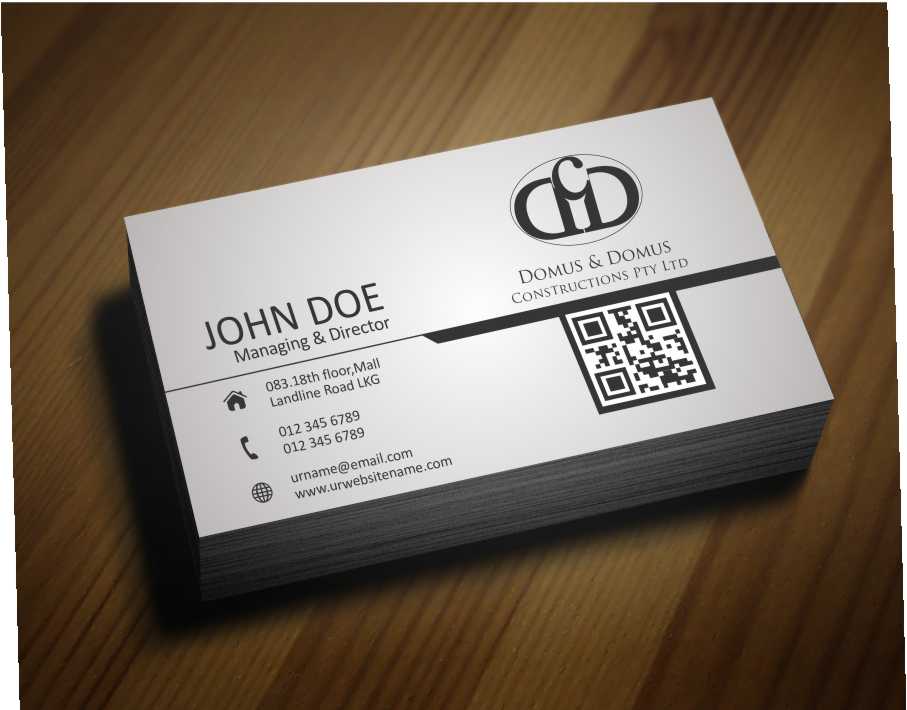 Business Card Design by AwsomeD for Domus & Domus Constructions Pty Ltd | Design #3497826