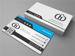 Business Card Design by AwsomeD for Domus & Domus Constructions Pty Ltd | Design: #3497829