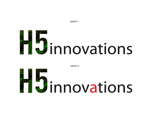 Diseño de Logo por jsmart para H5 Innovations | Diseño: #885767