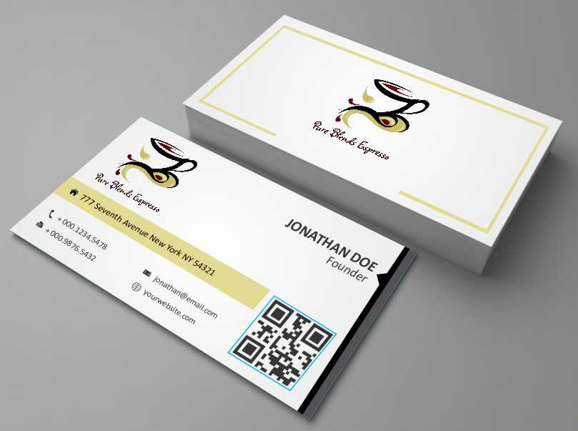 Business Card Design by AwsomeD for Pure Blends Espress | Design #3497648