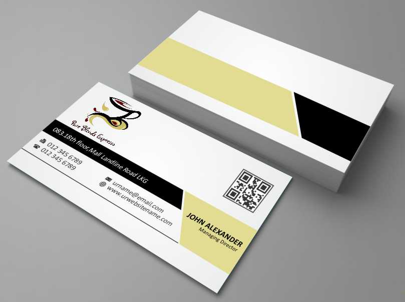 Business Card Design by AwsomeD for Pure Blends Espress | Design #3497650
