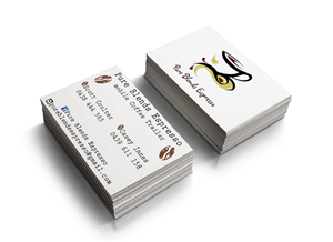 Business Card Design by Aiz for Pure Blends Espress | Design #3497010