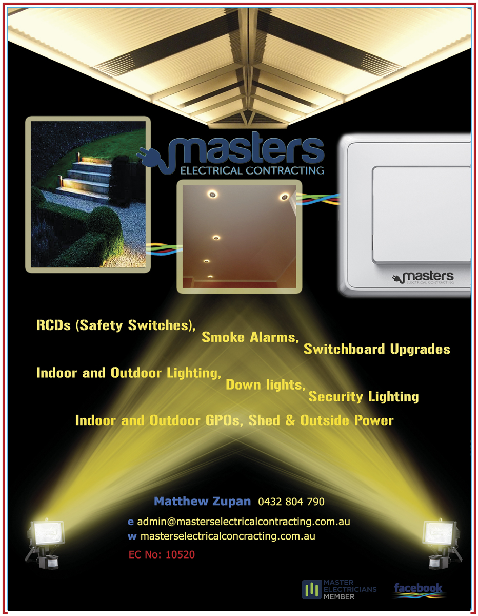Flyer Design by Dannyslav for Masters Electrical Contracting | Design #3504611