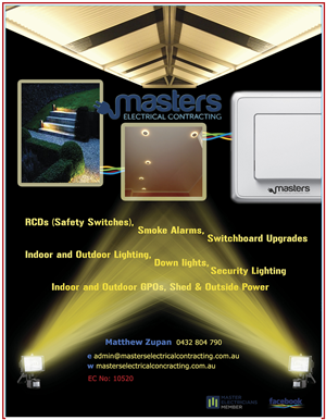 Flyer Design by Dannyslav for Masters Electrical Contracting | Design: #3504611