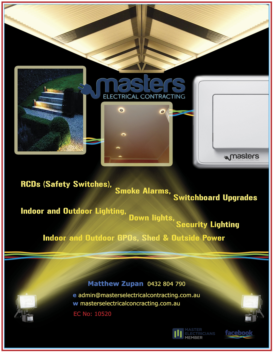 Flyer Design by Dannyslav for Masters Electrical Contracting | Design #3504620