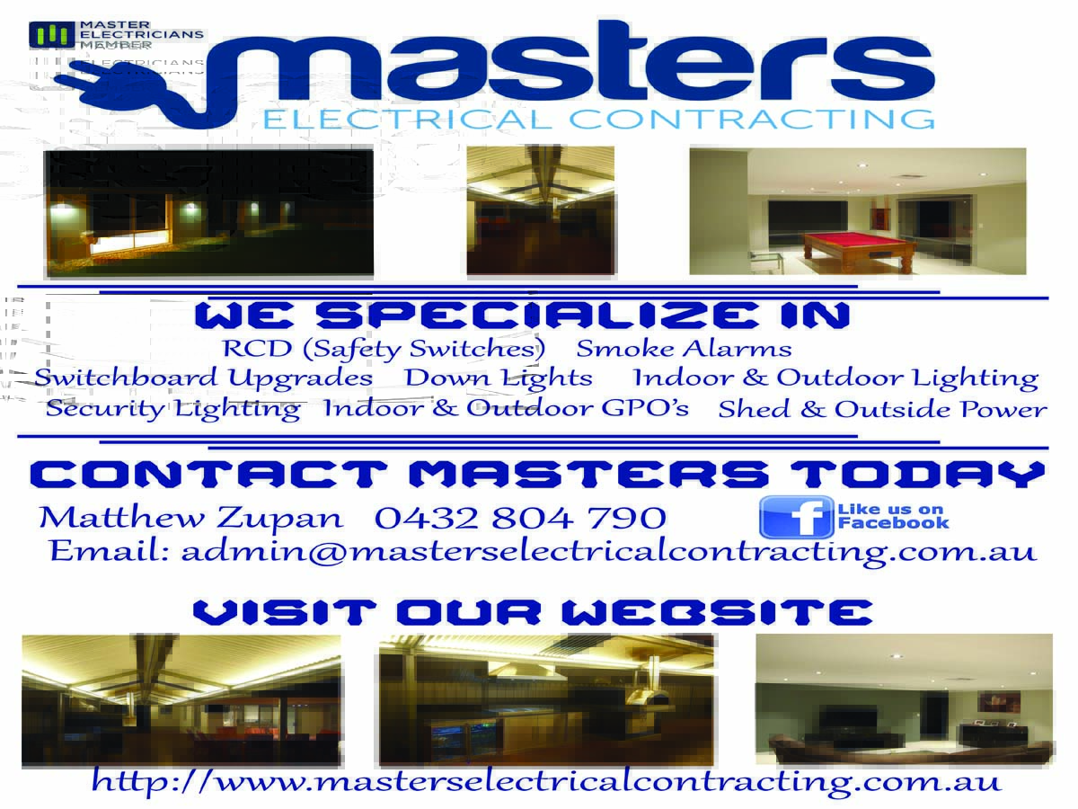 Diseño de Flyer por HK Grafix para Masters Electrical Contracting | Diseño #3522800