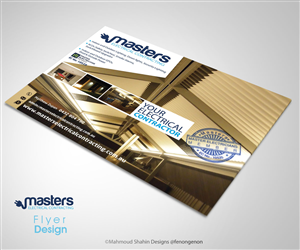 Flyer-Design von Mahmoud Shahin für Masters Electrical Contracting | Design #3639090