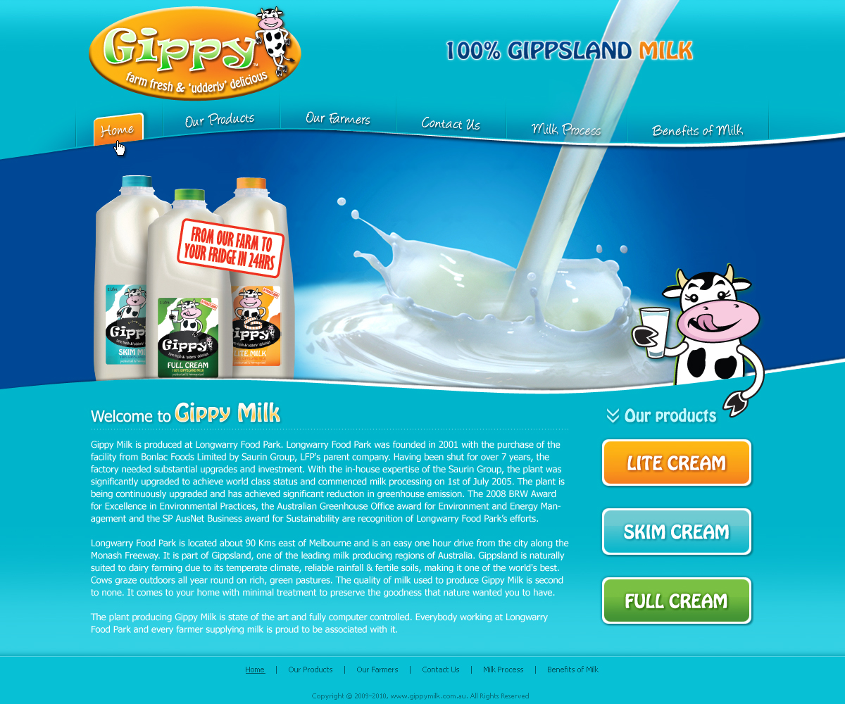 Web Design by creat-tons for Longwarry Food Park | Design #88794