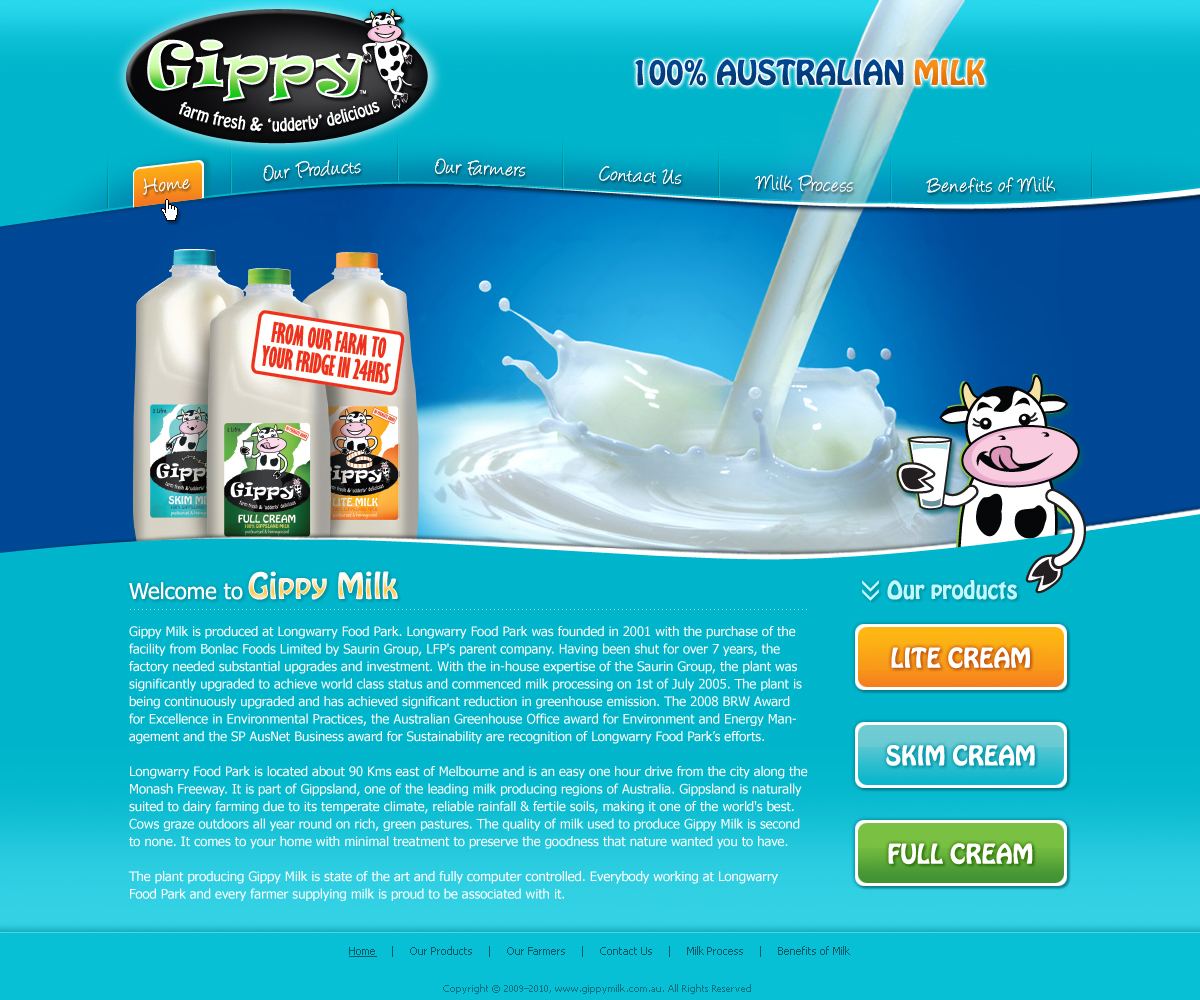 Web Design by creat-tons for Longwarry Food Park | Design #89240