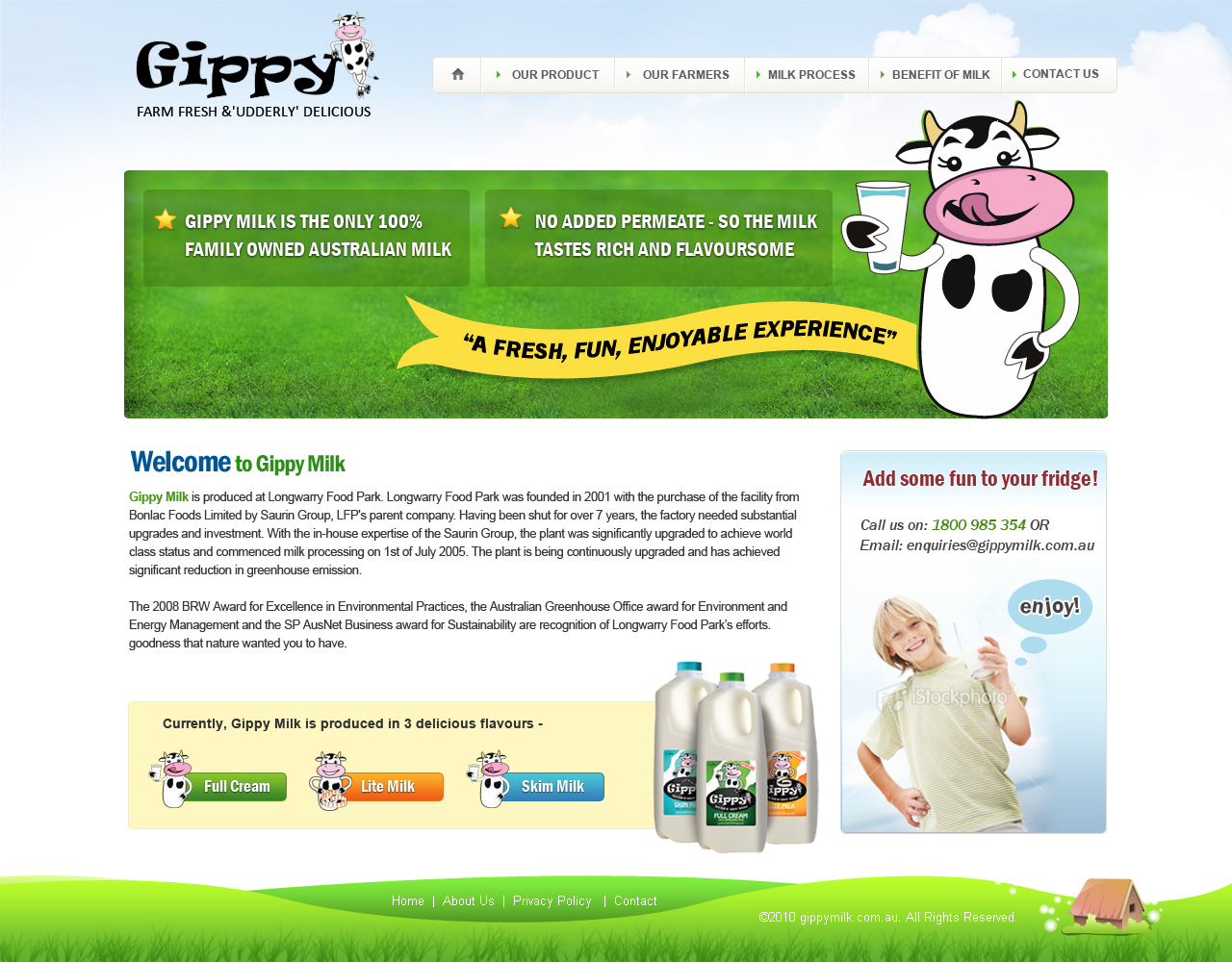 Web Design by Nikki_26pixel for Longwarry Food Park | Design #93065