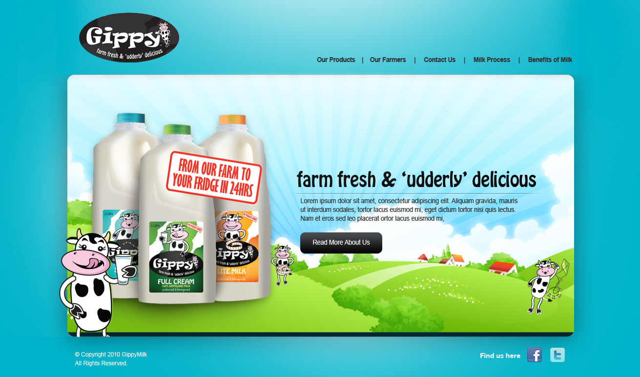 Web Design by weathered83 for Longwarry Food Park | Design #93603