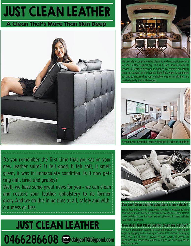 Design de Flyer par jack7 pour JUST CLEAN LEATHER | Design #3501555