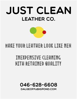 Flyer-Design von eitanz123 für JUST CLEAN LEATHER | Design: #3500923