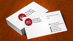 Visitenkarten-Design von AwsomeD für ITC-Intelligent Technology Consultants | Design: #3497597