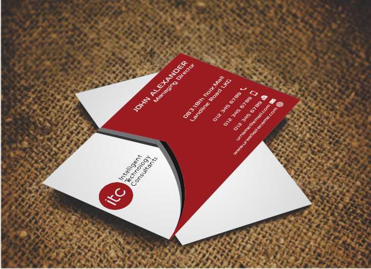 Business Card Design by AwsomeD for ITC-Intelligent Technology Consultants | Design #3497602
