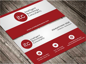 Visitenkarten-Design von AwsomeD für ITC-Intelligent Technology Consultants | Design: #3497610