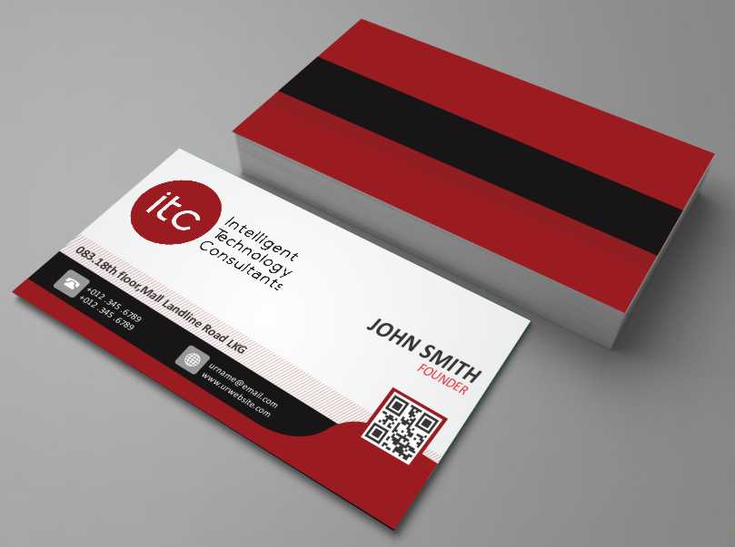 Business Card Design by AwsomeD for ITC-Intelligent Technology Consultants | Design #3497611