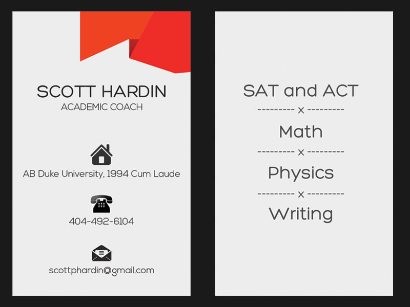 Design de Carte de Visite par Tariq Shamim pour Scott Hardin | Design #3491125