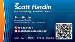 Business Card Design by aeraxeur for Scott Hardin | Design: #3499609
