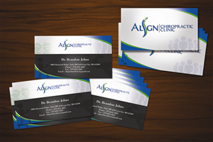 Professional Modern Marketing Business Card Design For Align