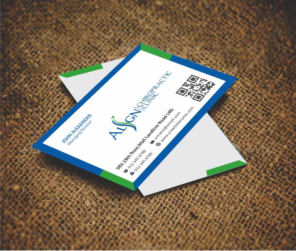 Business Card Design by AwsomeD for Align Chiropractic Clinic | Design #3497488
