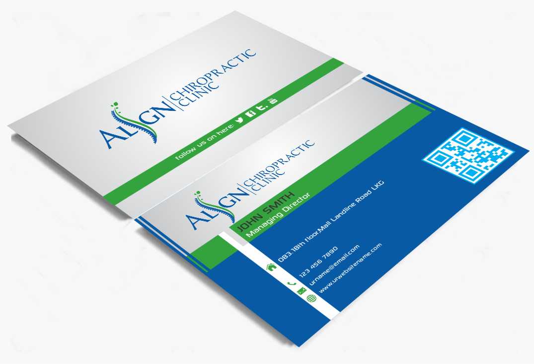 Business Card Design by AwsomeD for Align Chiropractic Clinic | Design #3497489