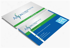 Business Card Design by AwsomeD for Align Chiropractic Clinic | Design: #3497489