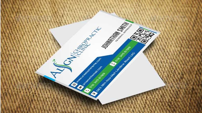 Business Card Design by AwsomeD for Align Chiropractic Clinic | Design #3497497