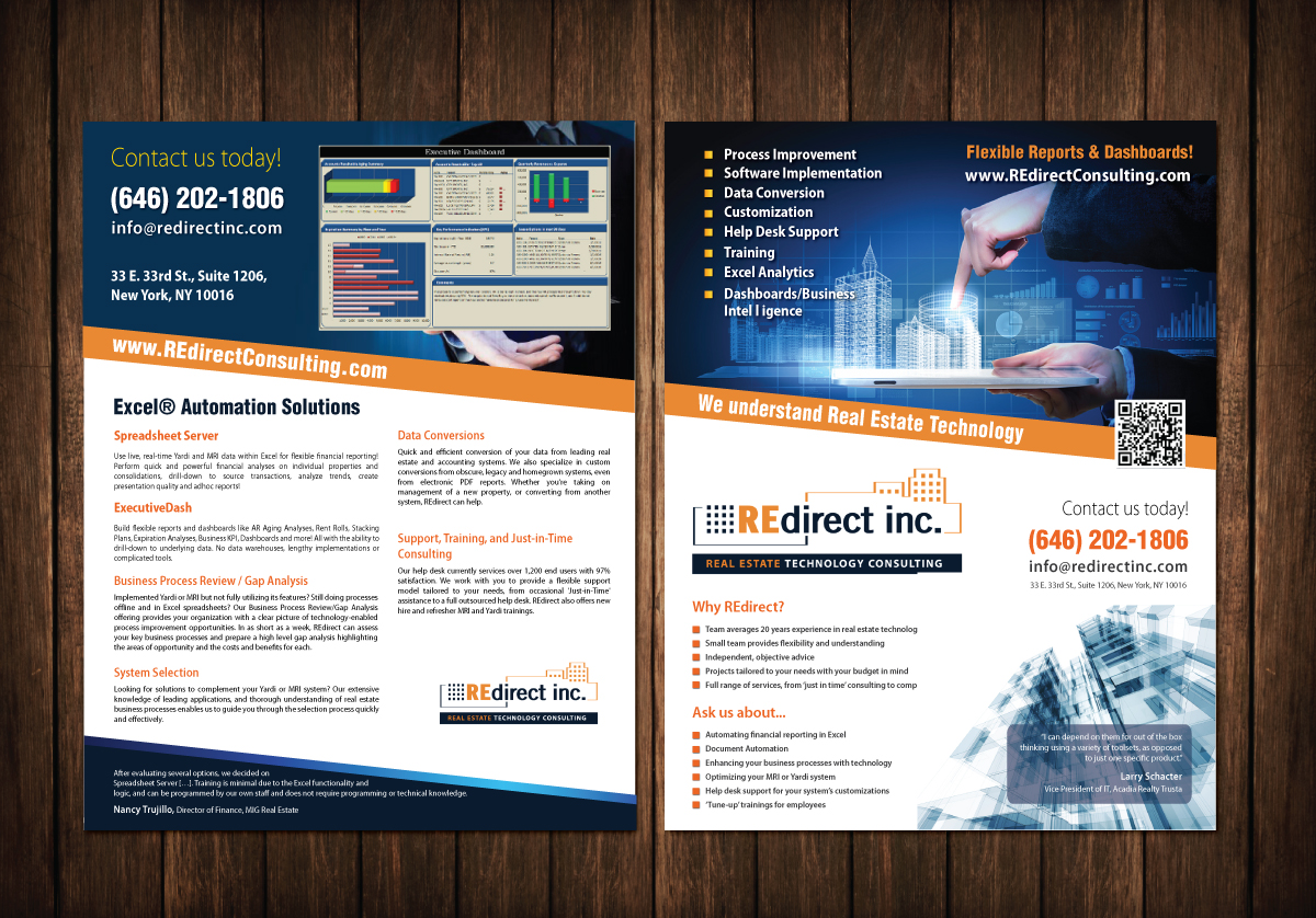 Brochure Design by meet007 for this project | Design #3528567
