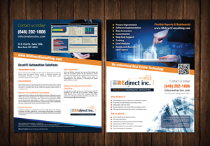 Consulting services and software brochure | Brochure Design by meet007