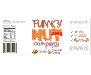 Design Graphique par Paolo Ibayan pour Funky Nut Company | Design #3512120