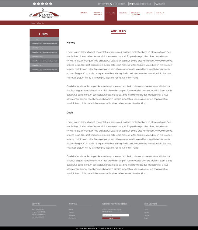 Diseño Web por Ted para este proyecto | Diseño #3525058