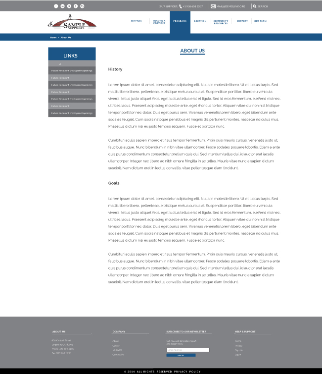 Web Design by Ted for this project | Design #3525105