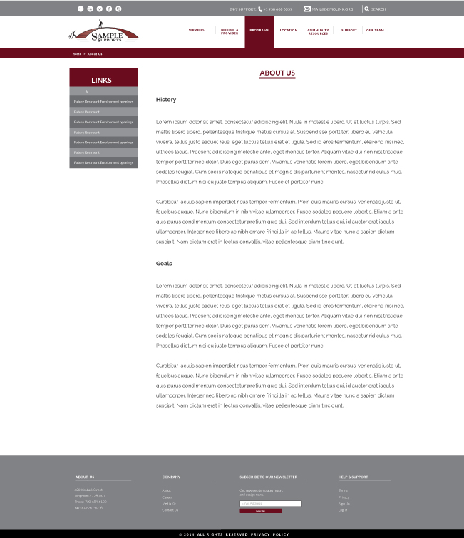 Diseño Web por Ted para este proyecto | Diseño #3547872