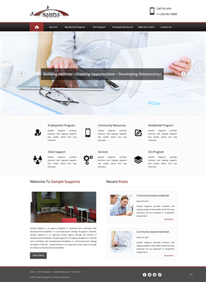 Web Design by pb for this project | Design: #3501847