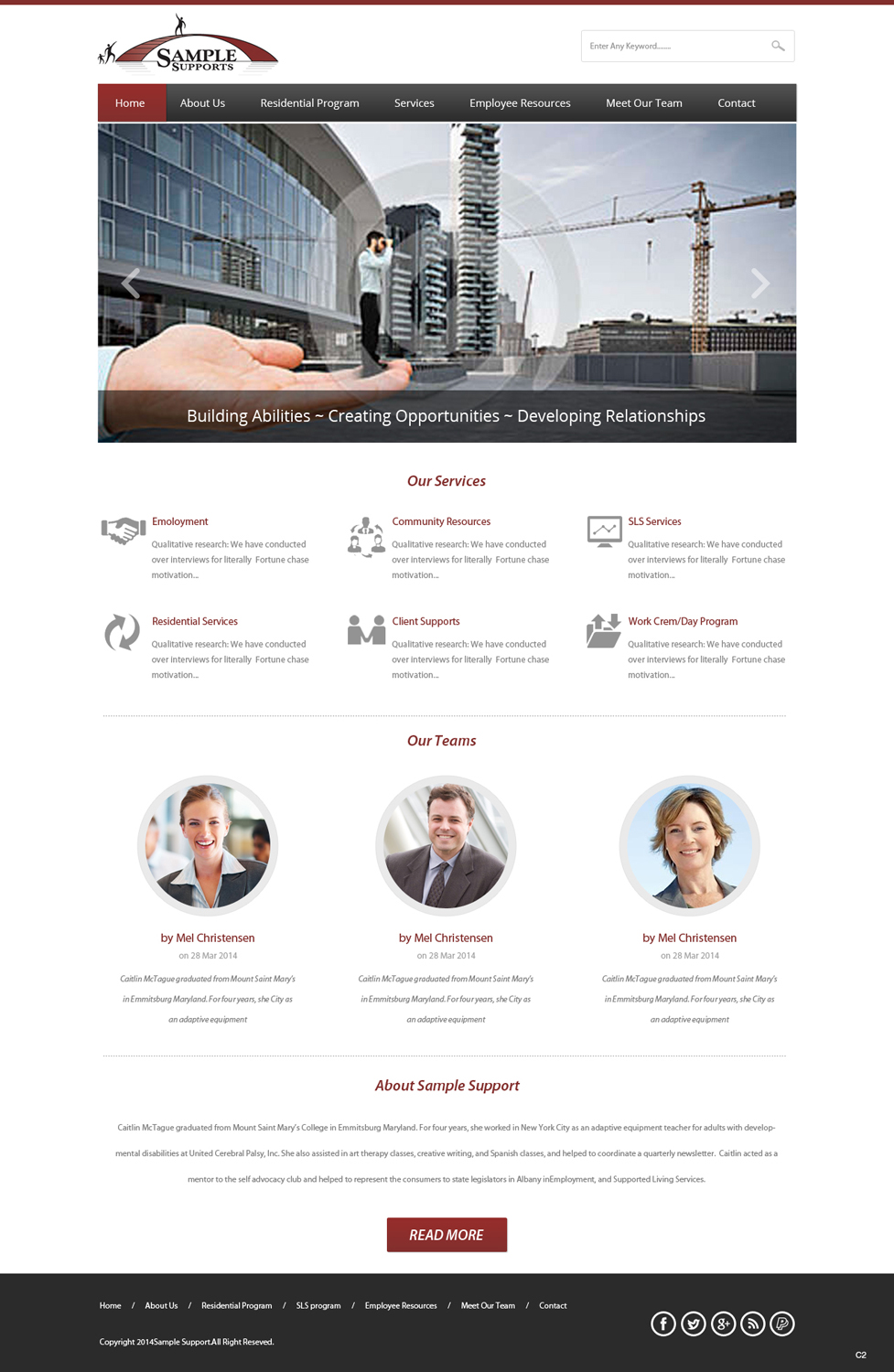 Web Design by pb for this project | Design #3501886