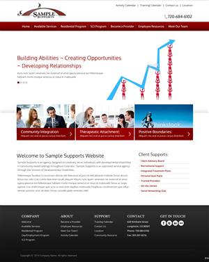 Web Design by pb for this project | Design: #3501929