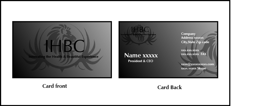 Business Card Design by zoharii for this project | Design #869520